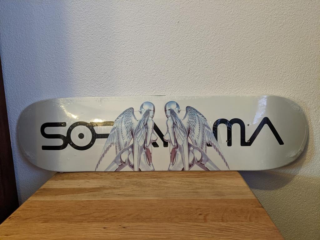Medicom Hajime Sorayama Sexy Robot 01 Wit Skateboard Deck, Ophalen of Verzenden