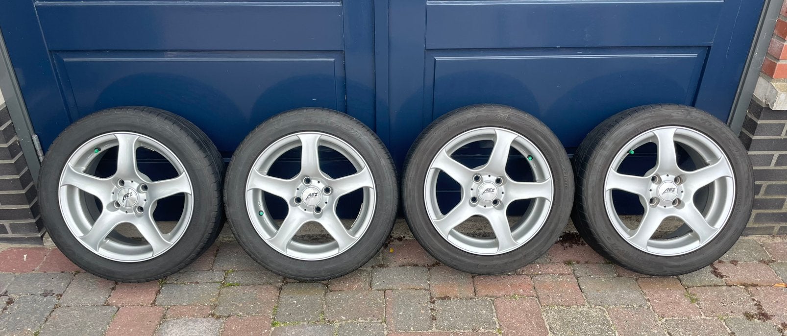 AEZ 195/50 R15 86v inclusief banden, Ophalen, Gebruikt