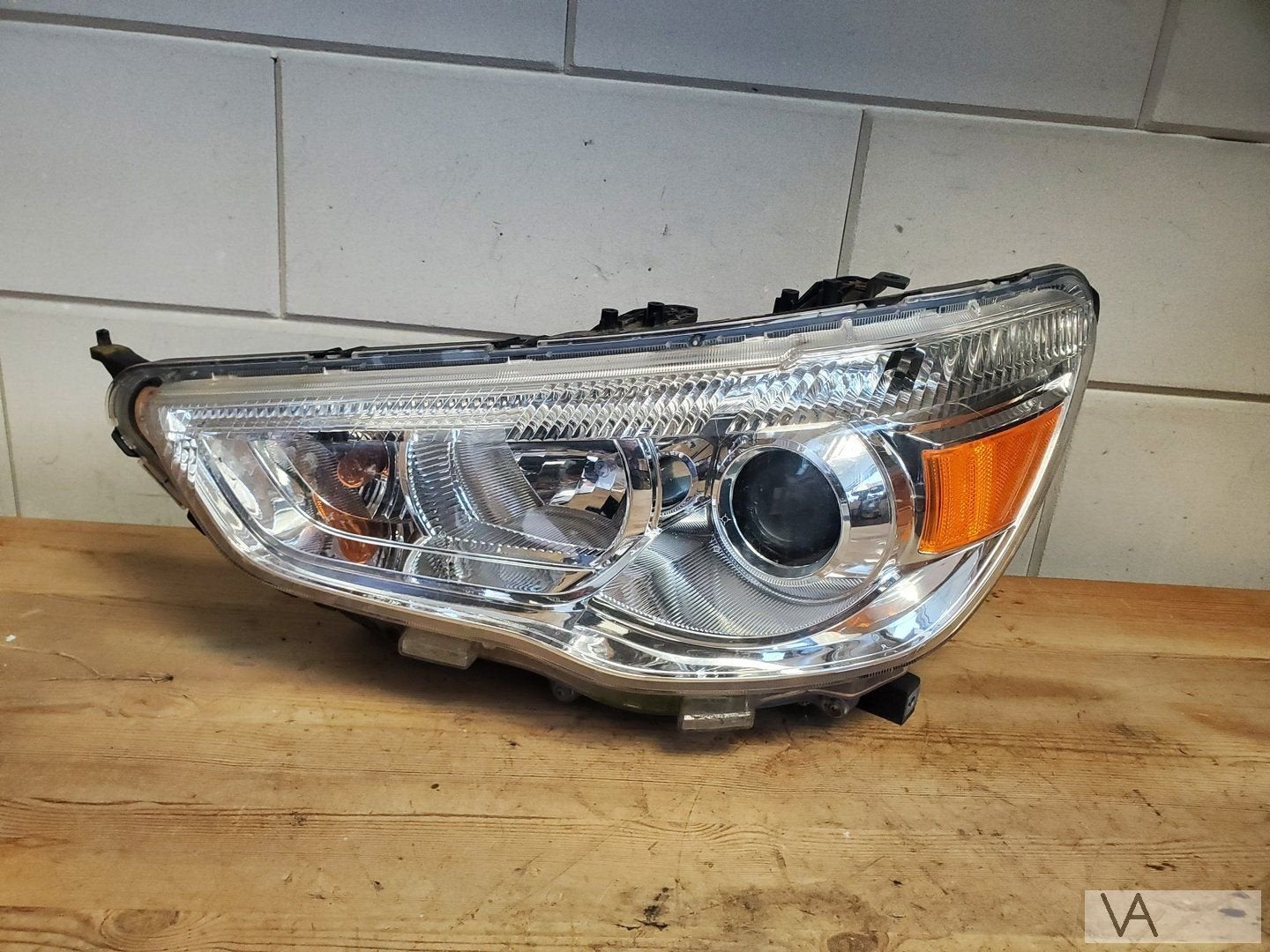 Mitsubishi ASX 2010 - 2016 koplamp links halogeen €150, Gebruikt, -, -, Ophalen of Verzenden