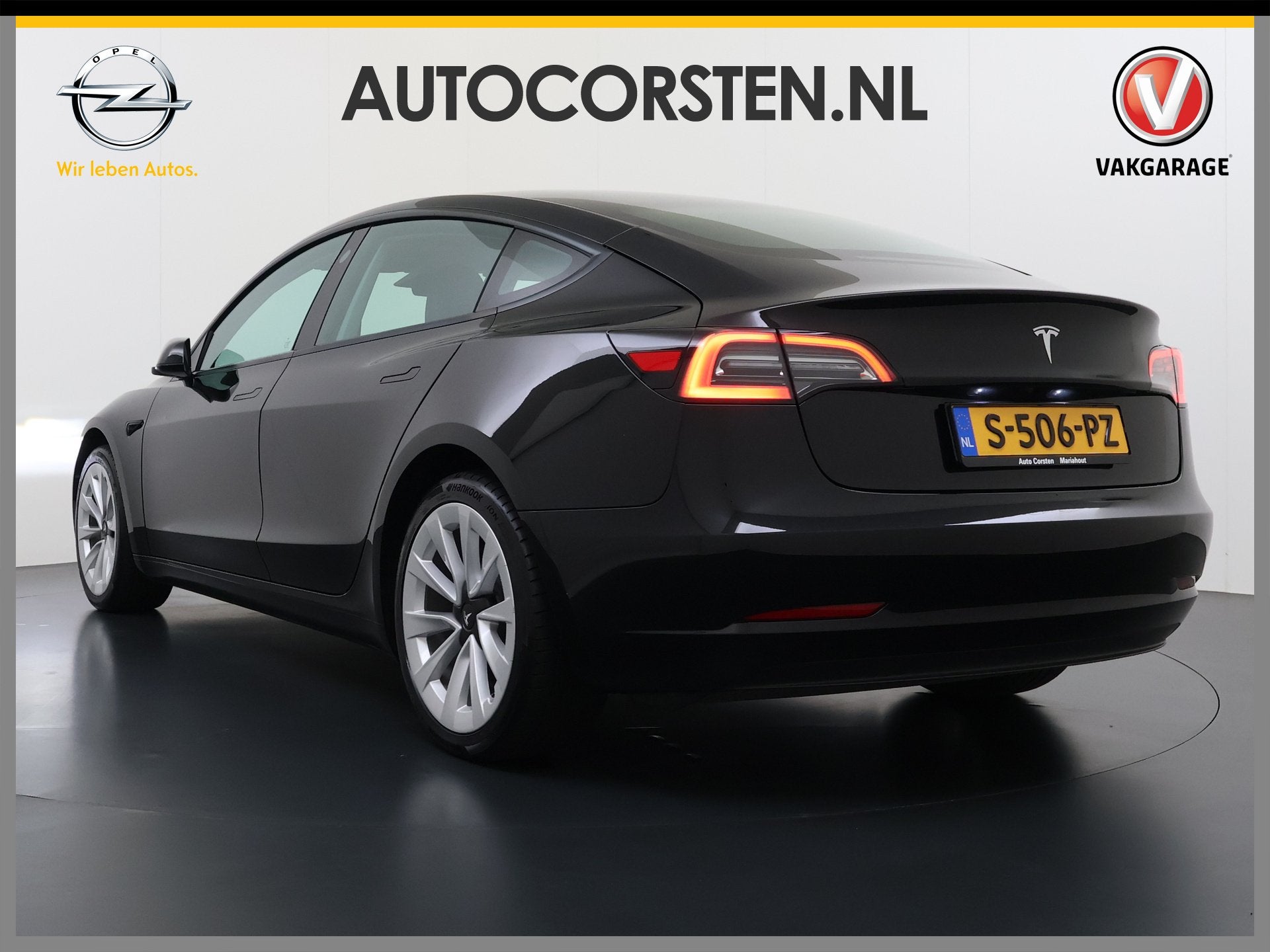 Tesla Model 3 RWD 60kWh Warmtepomp LFP-Accu SOH 91% Traffic, Auto's, Automaat, Dealer onderhouden, Achterwielaandrijving, Gebruikt