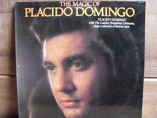 Placido Domingo "The Magic Of" LP, Cd's en Dvd's, LP, Gebruikt, Ophalen of Verzenden, Beschermende buitenhoes