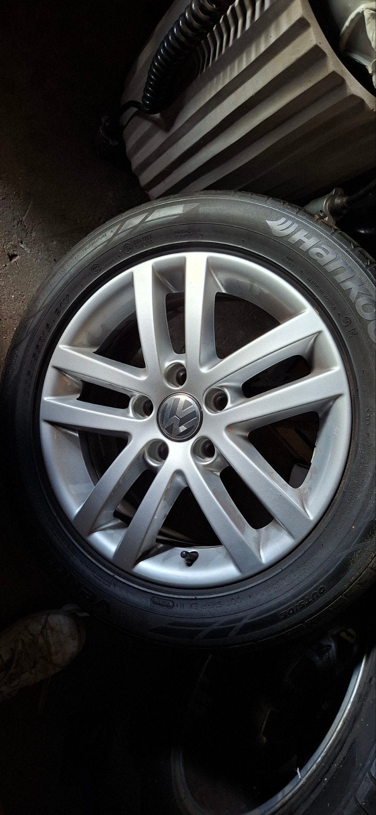 3 losse VW Sedona velg velgen 16inch met band Golf IV Jetta, Ophalen of Verzenden, Gebruikt