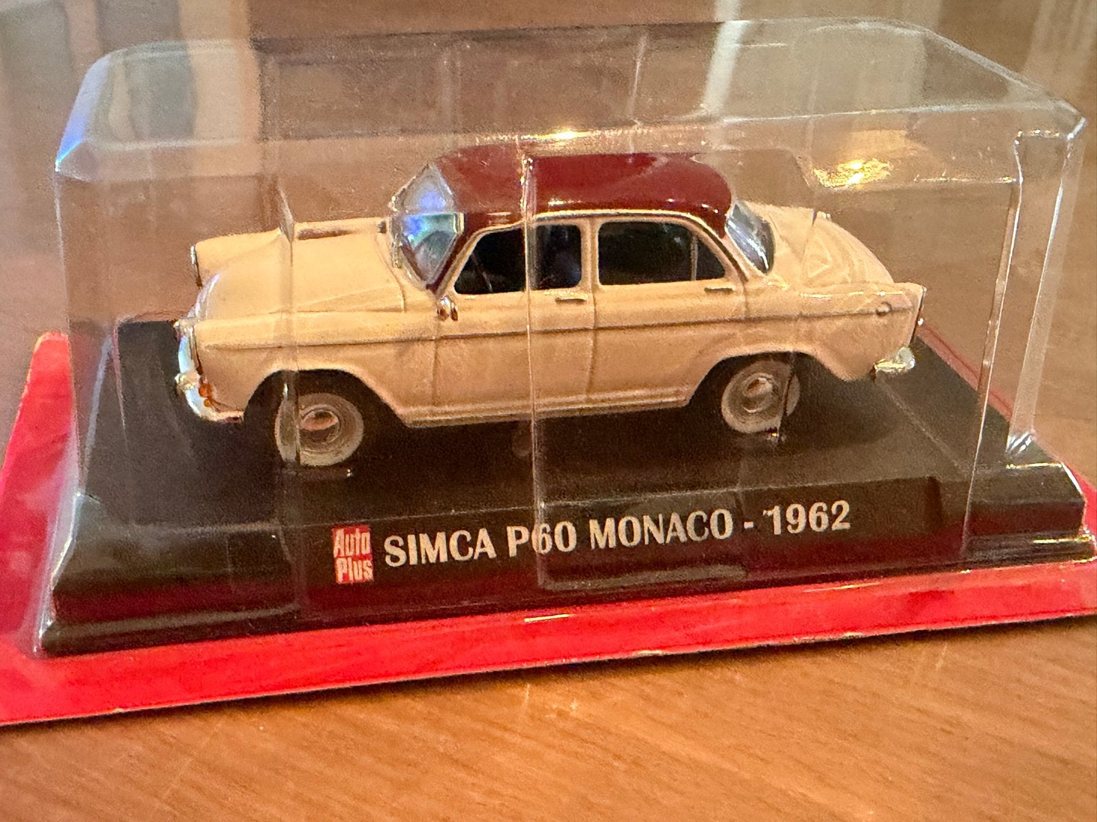 Simca P60 Monaco 1962 modelauto met magazine, Ophalen of Verzenden, Nieuw, Overige typen