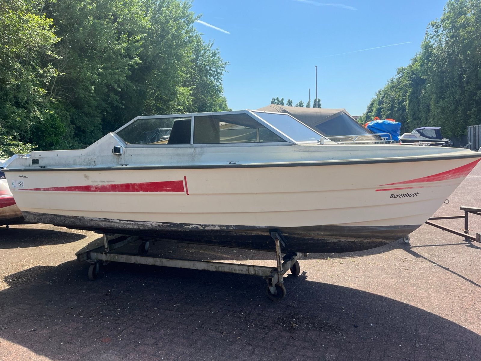 Opknapper with 590 drommedille toer/vis/console boot, Watersport en Boten, Tot 10 pk, Ophalen of Verzenden, Zo goed als nieuw