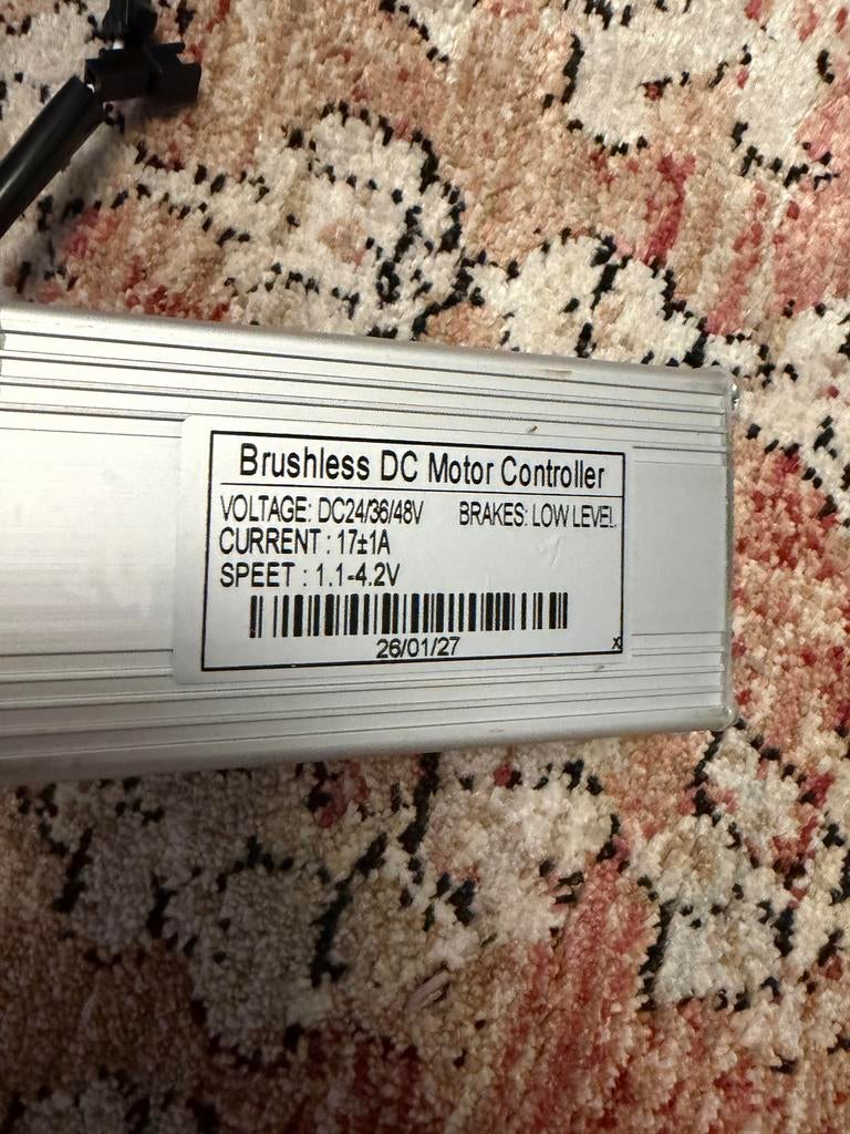 Brushless DC Motor Controller voor fatbike, Ophalen of Verzenden, Gebruikt, Overige typen