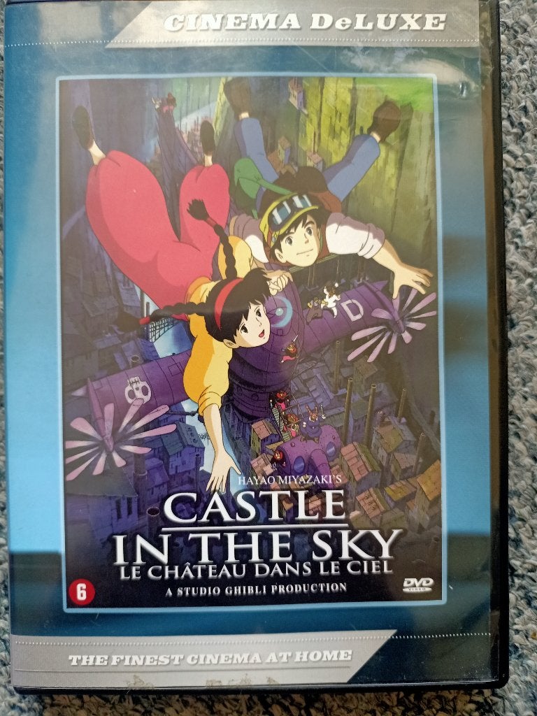 Castle in the Sky (Studio Ghibli) Japanse animatie DVD, Gebruikt, Tekenfilm, Anime (Japans), Ophalen of Verzenden