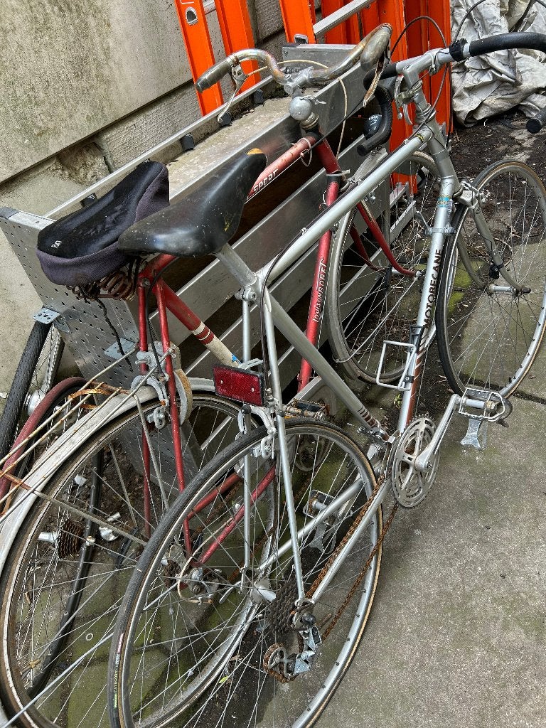 Vintage Racefietsen Opknappers – Motobécane & Louison Bobet, Gebruikt, Ophalen, Overige merken, 10 tot 15 versnellingen