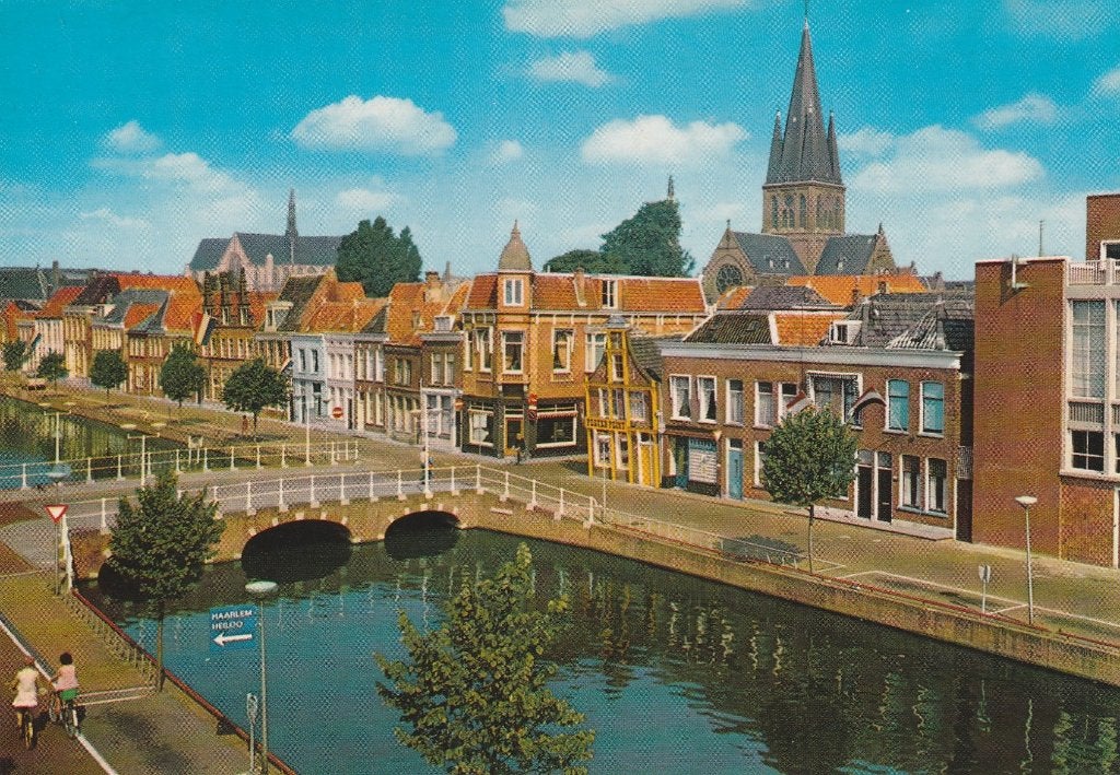 ALKMAAR Gracht en Brug, Verzenden, 1960 tot 1980, Ongelopen, Noord-Holland