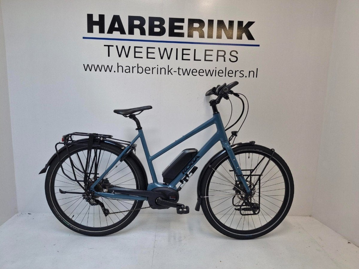 Koga E-WorldTraveller Mixed Marine Blue 56cm, Fietsen en Brommers, Elektrische fietsen, Gebruikt, -, -, -