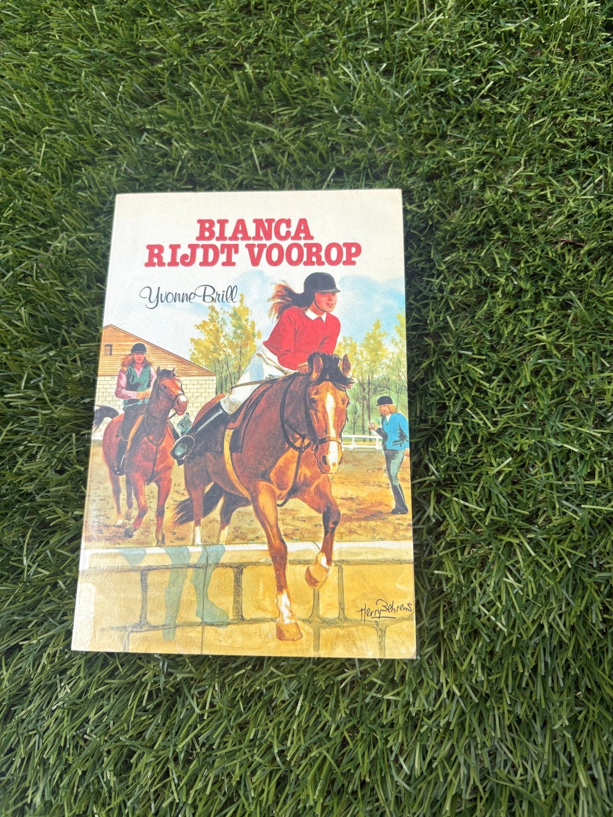 Bianca Rijdt Voorop - Yvonne Brill (Paardenboek), Ophalen of Verzenden, Gelezen, Fictie