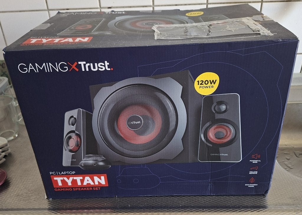 Trust Tytan 2.1 Gaming Speakerset - 120W Krachtig Geluid