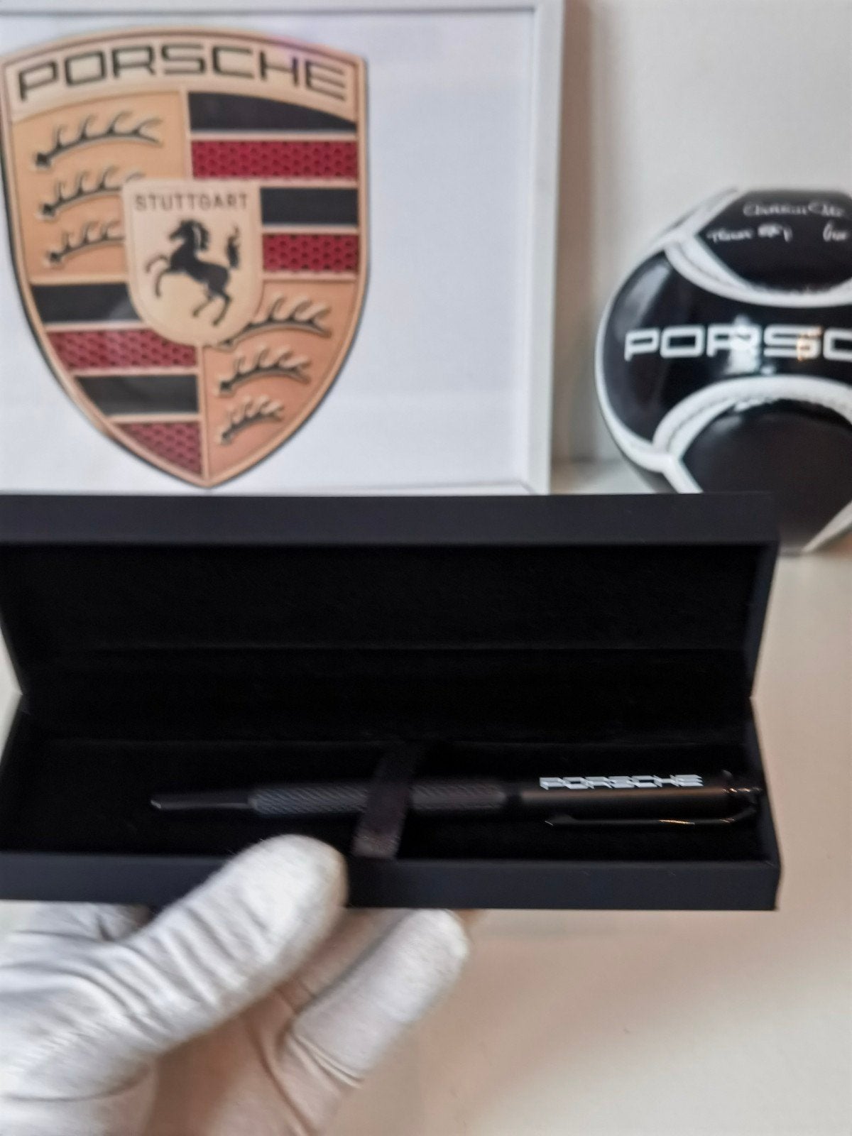 Origineel porsche pen / porsche balpen ️, Verzamelen, Ophalen of Verzenden, Nieuw, Balpen, Met doosje