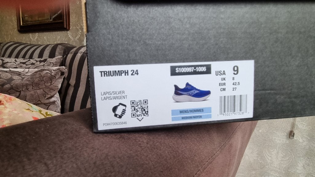 Saucony Triumph 24 Hardloopschoenen - Maat 42.5, Hardloopschoenen, Nieuw, Hardlopen, Saucony
