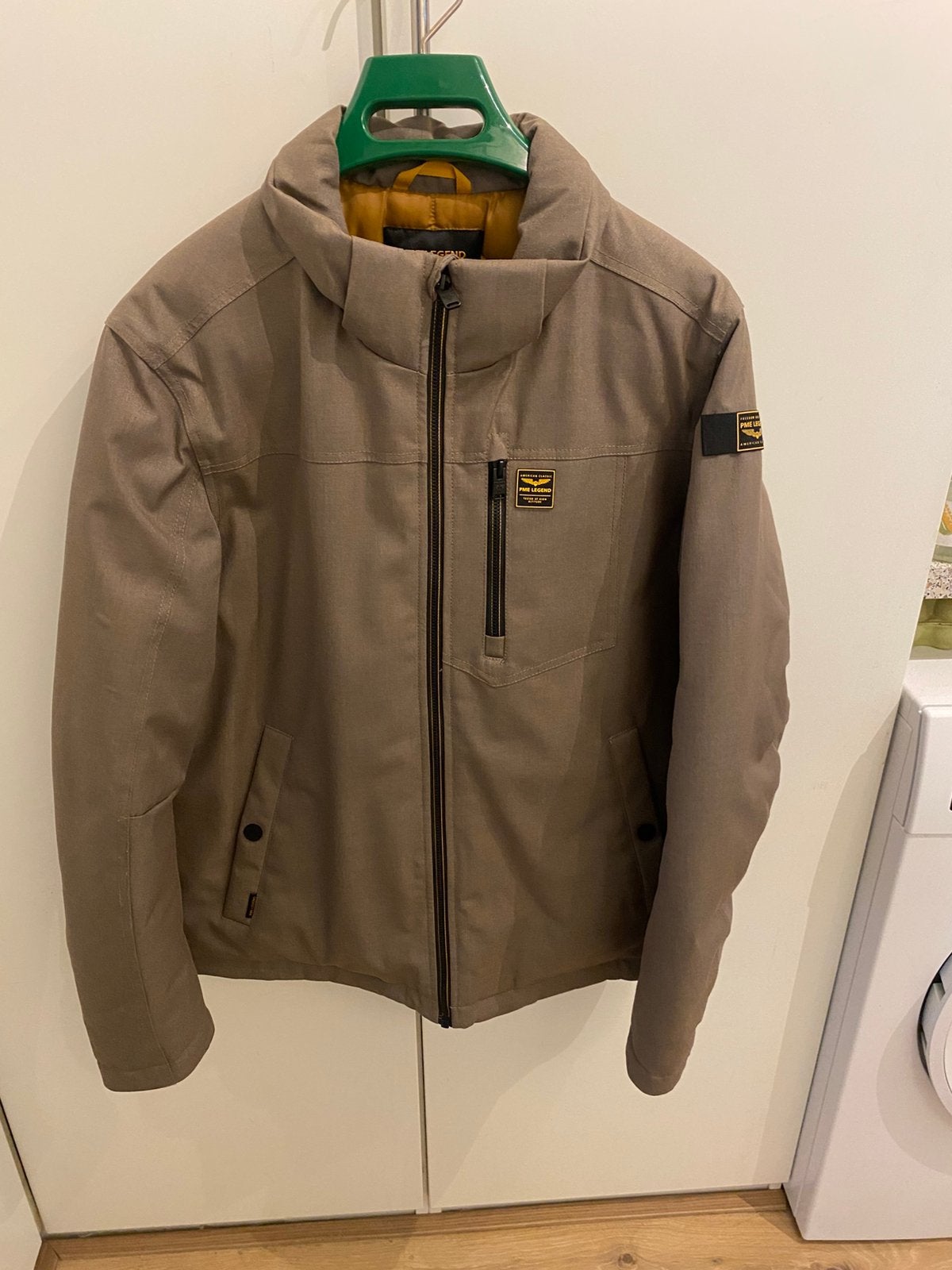 Zgan pme winterjas maat M, Ophalen of Verzenden, Zo goed als nieuw, Maat 48/50 (M), Beige