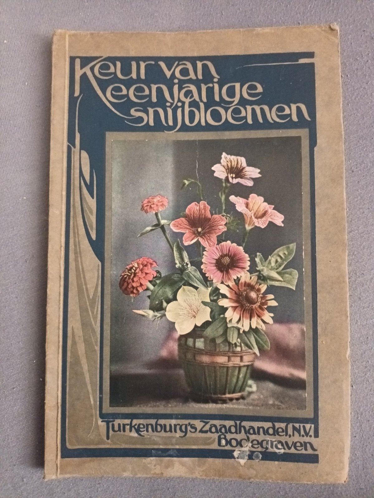 Keur van Eenjarige Snijbloemen - Turkenburg's Zaadhandel, Ophalen of Verzenden, Gelezen, Turkenburg's Zaadhandel, Catalogus