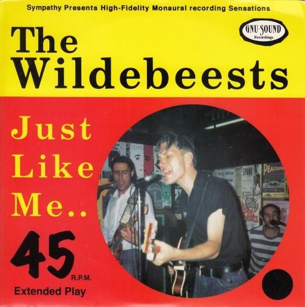 the wildebeests / just like me - garage/punk, Verzenden, 7 inch, Single, Zo goed als nieuw
