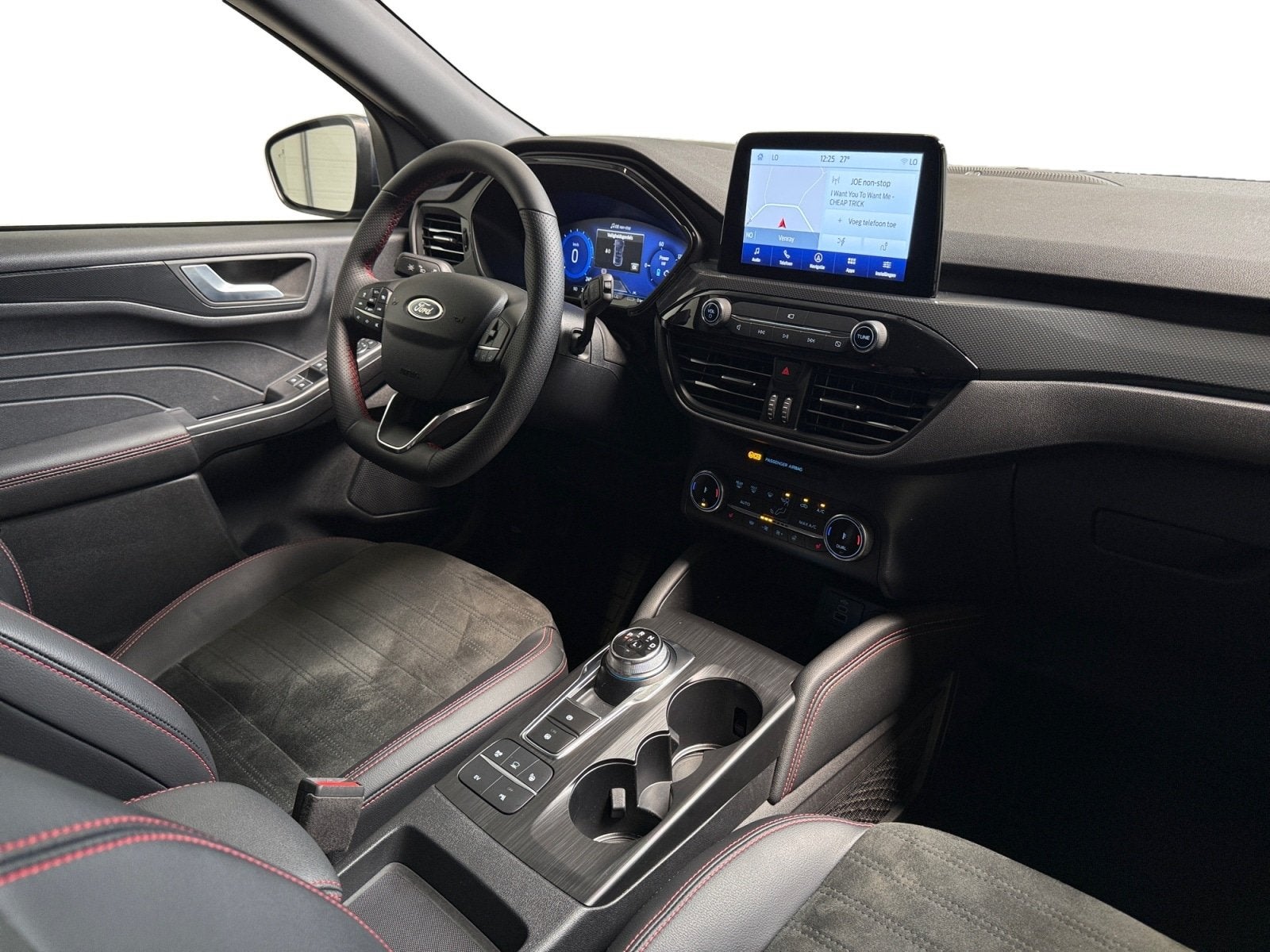 Ford Kuga 2.5 PHEV ST-Line X I Elek. Trekhaak I Leder I Adap, Auto's, Dealer onderhouden, 14 kWh, Gebruikt, Euro 6