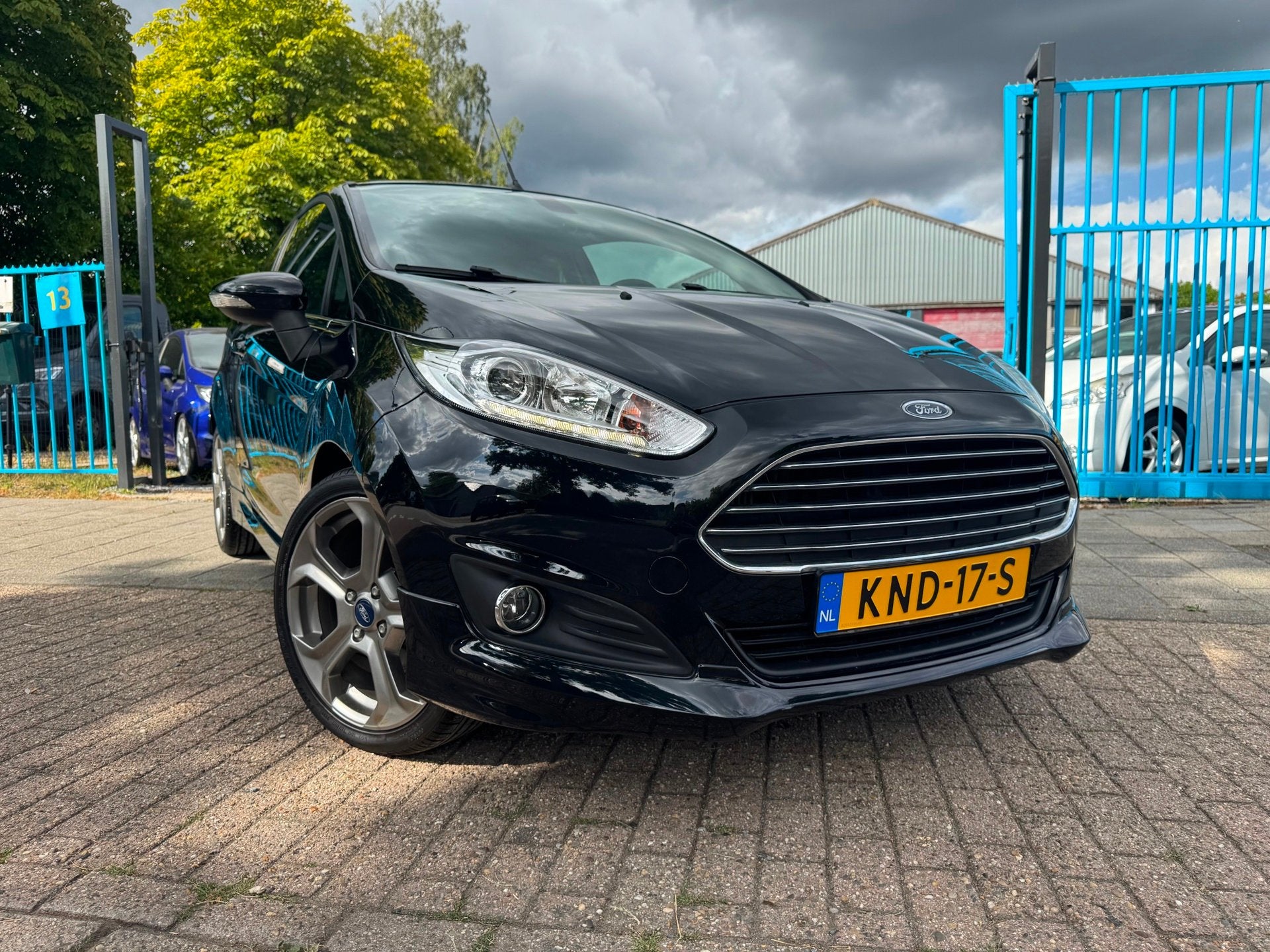 Ford Fiesta 1.0 Clima Elek Pakket ST-Line 17” 125 Pk, Auto's, Voorwielaandrijving, Gebruikt, Zwart, Automatische klimaatregeling