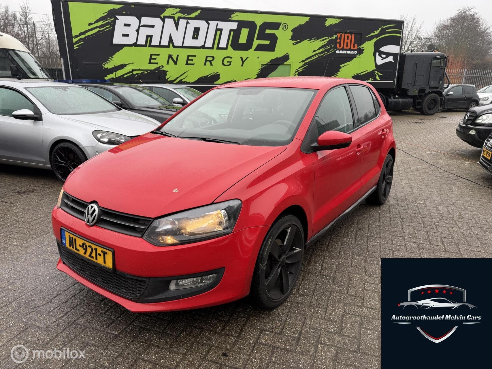 Volkswagen Polo 1.2 Easyline Stoelverwarming koopje, Voorwielaandrijving, Euro 5, Zwart, 60 pk