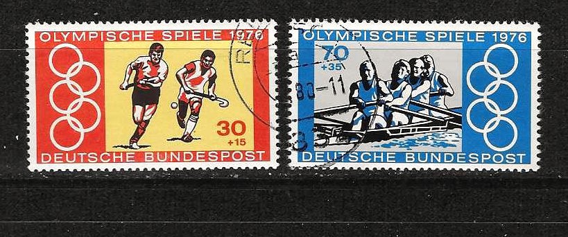 BRD 886-887, Postzegels en Munten, Ophalen of Verzenden, BRD, Gestempeld