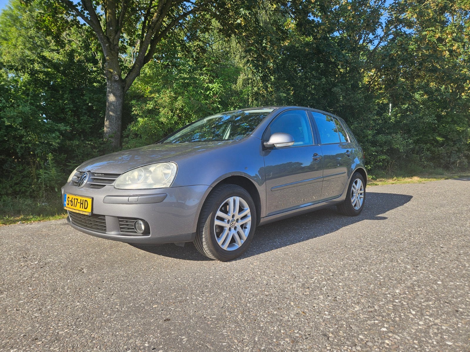 Volkswagen Golf 1.4 16V 59KW 2008 Grijs, Auto's, Voorwielaandrijving, Stof, 4 cilinders, 610 kg