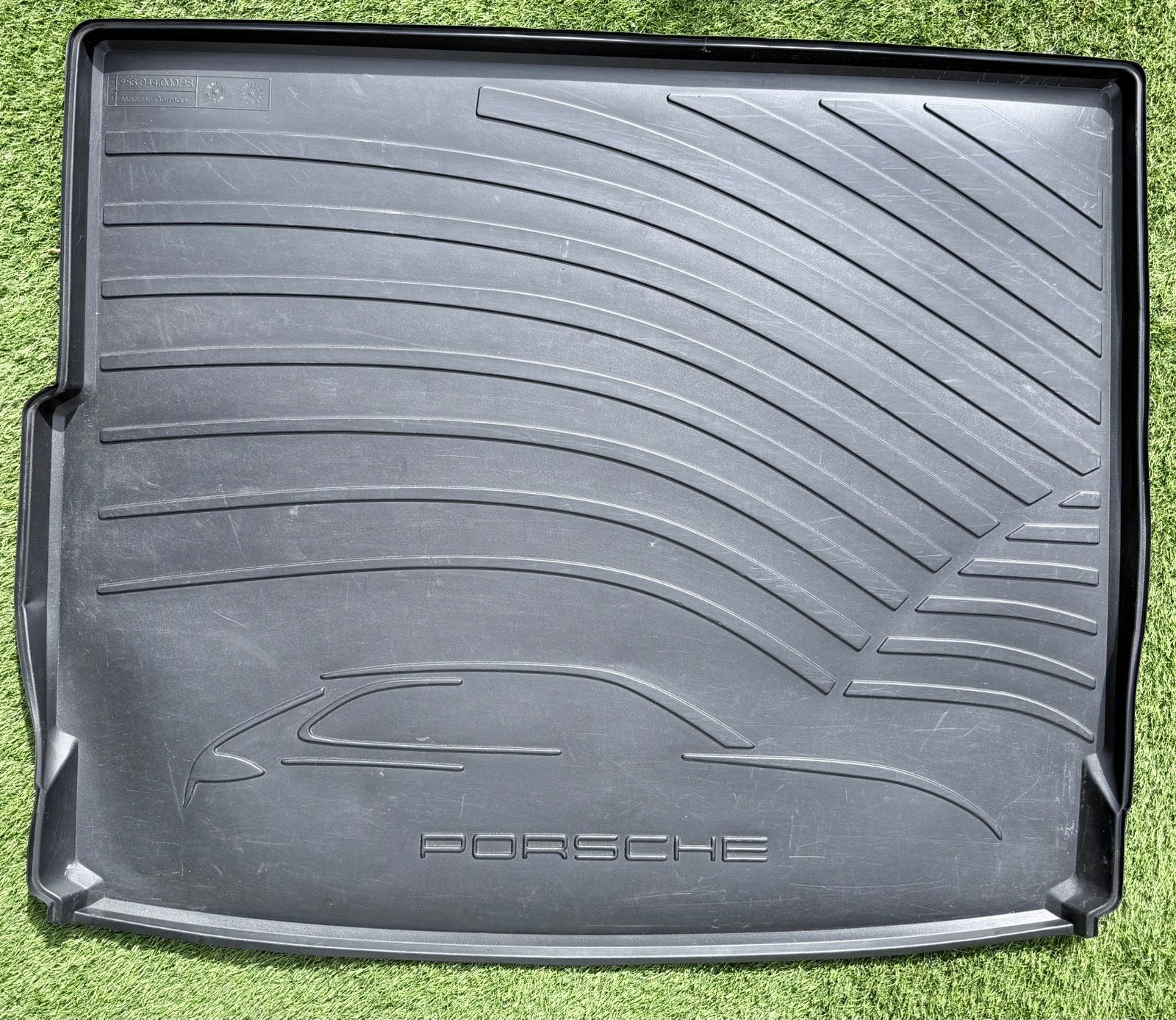 Kofferbakmat rubber Porsche Cayenne 958 / 92A 2010-2018, Auto diversen, Ophalen, Zo goed als nieuw