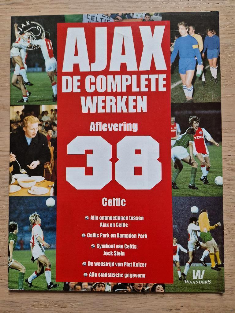 Ajax  -  Celtic, Ophalen of Verzenden, Zo goed als nieuw, Ajax, Boek of Tijdschrift
