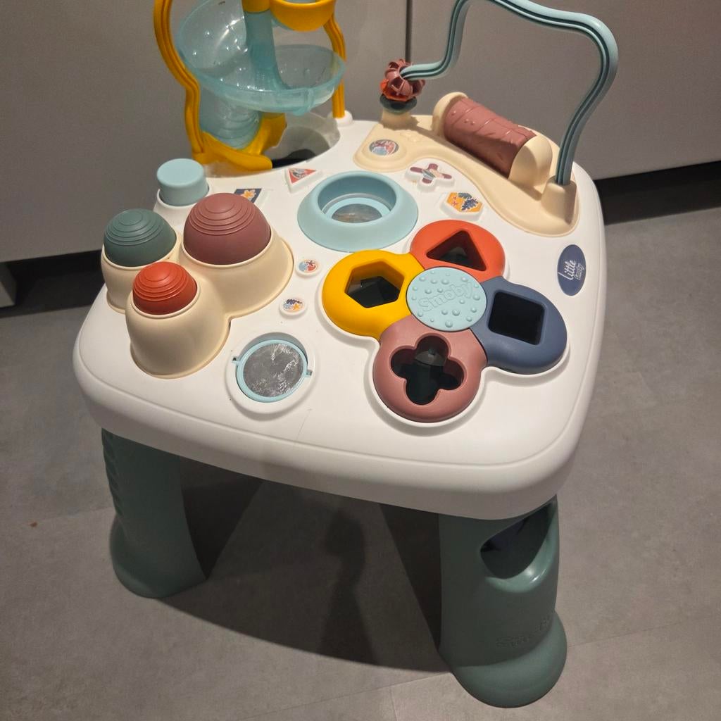 Smoby Activiteitentafel - Leerzaam en Leuk!, Kinderen en Baby's, Speelgoed | Babyspeelgoed, Zo goed als nieuw, Babygym, Ophalen