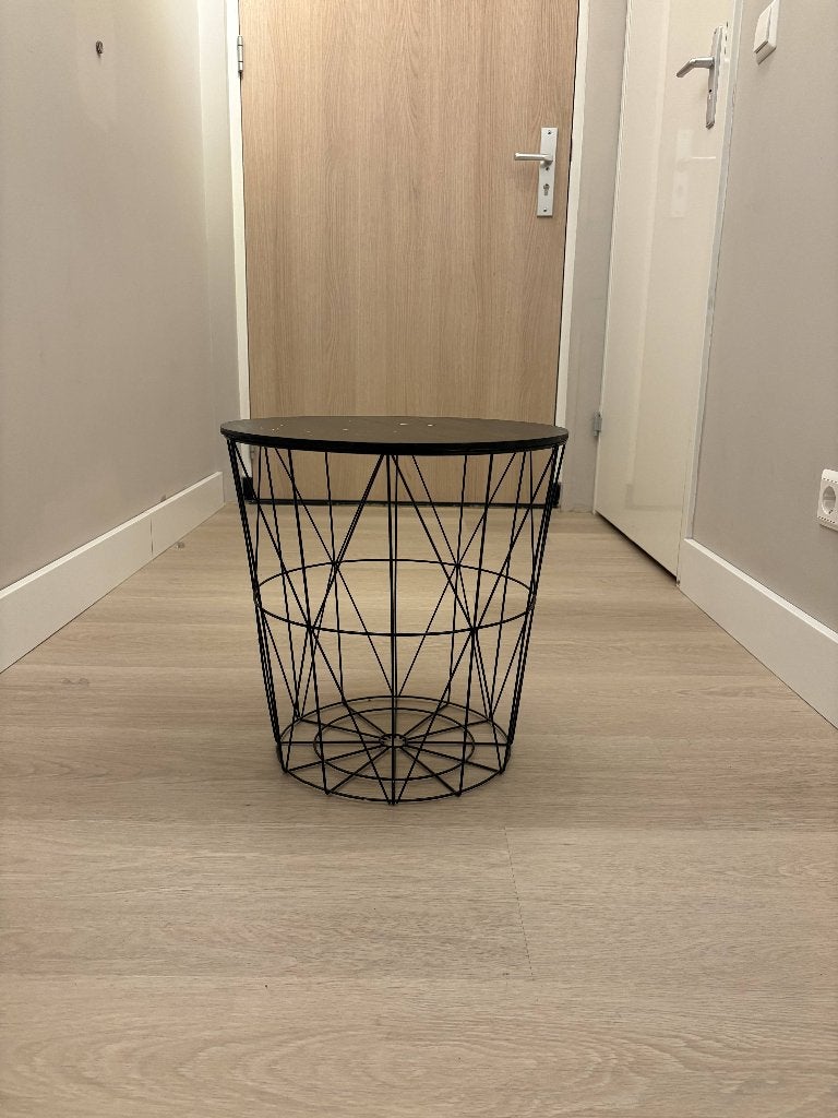 Bijzettafel, Huis en Inrichting, Minder dan 55 cm, Gebruikt, Rond, Modern