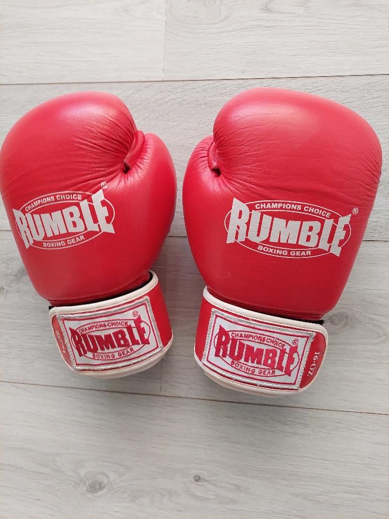Rumble bokshandschoenen rood 16 OZ, super merk !!! Nieuw !!!, Verzenden, Nieuw, Bokshandschoenen
