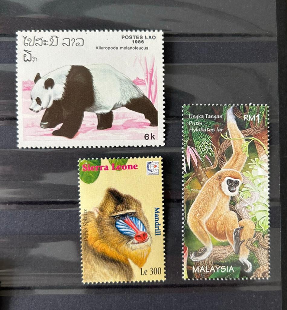 Dieren 2, Verzenden, Postfris, Dier of Natuur