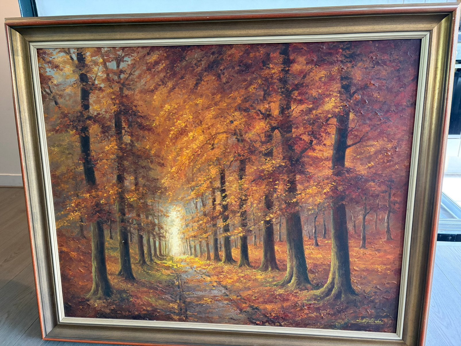 Olieverf schilderij, Antiek en Kunst, Kunst | Schilderijen | Klassiek, Ophalen, Nederlandse school, Doek, Olieverf