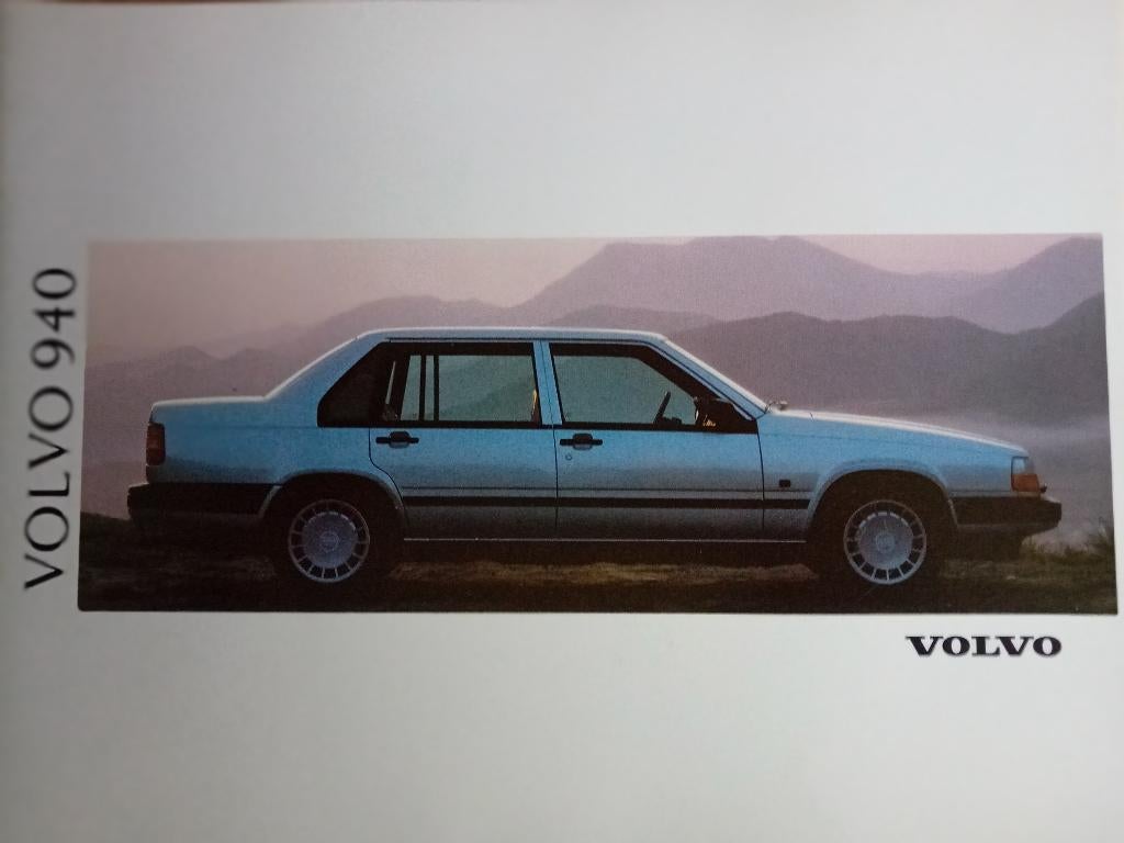 Brochure Volvo 940, Boeken, Ophalen of Verzenden, Zo goed als nieuw, Volvo