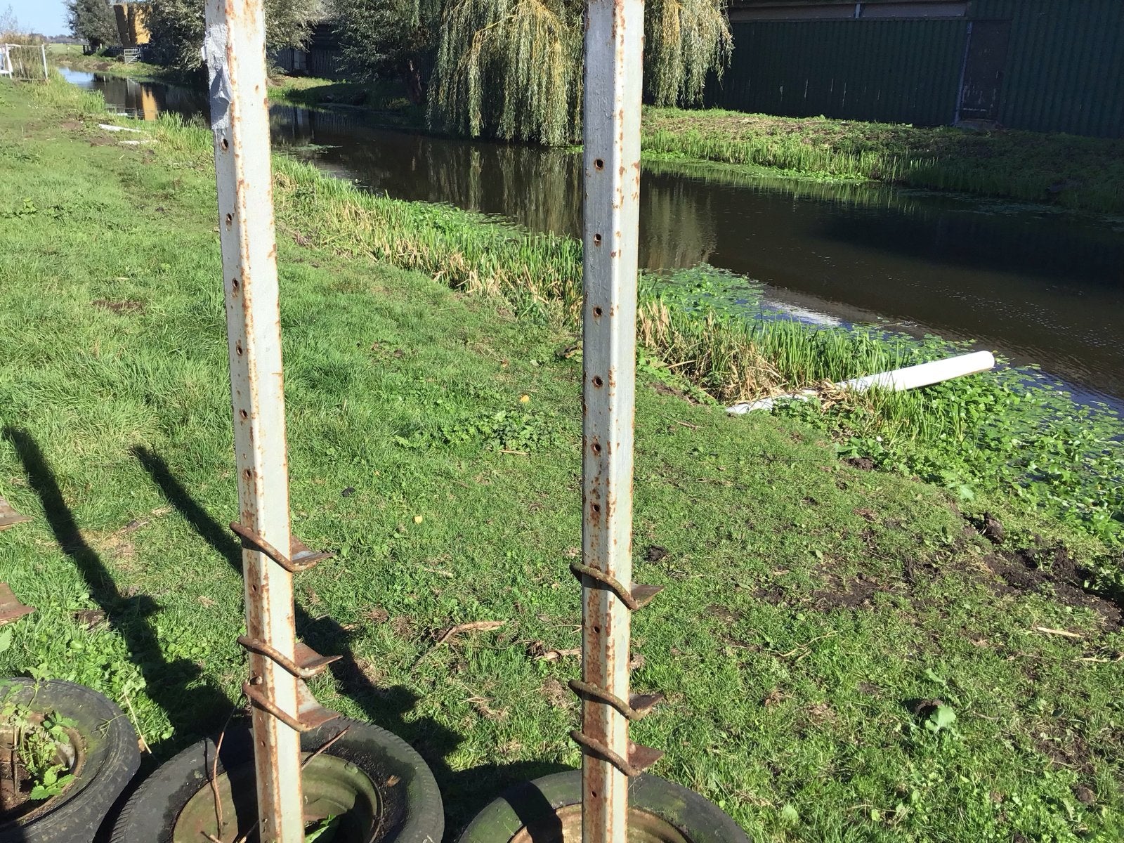Springstaanders met banden, set van 6, Ophalen, Gebruikt