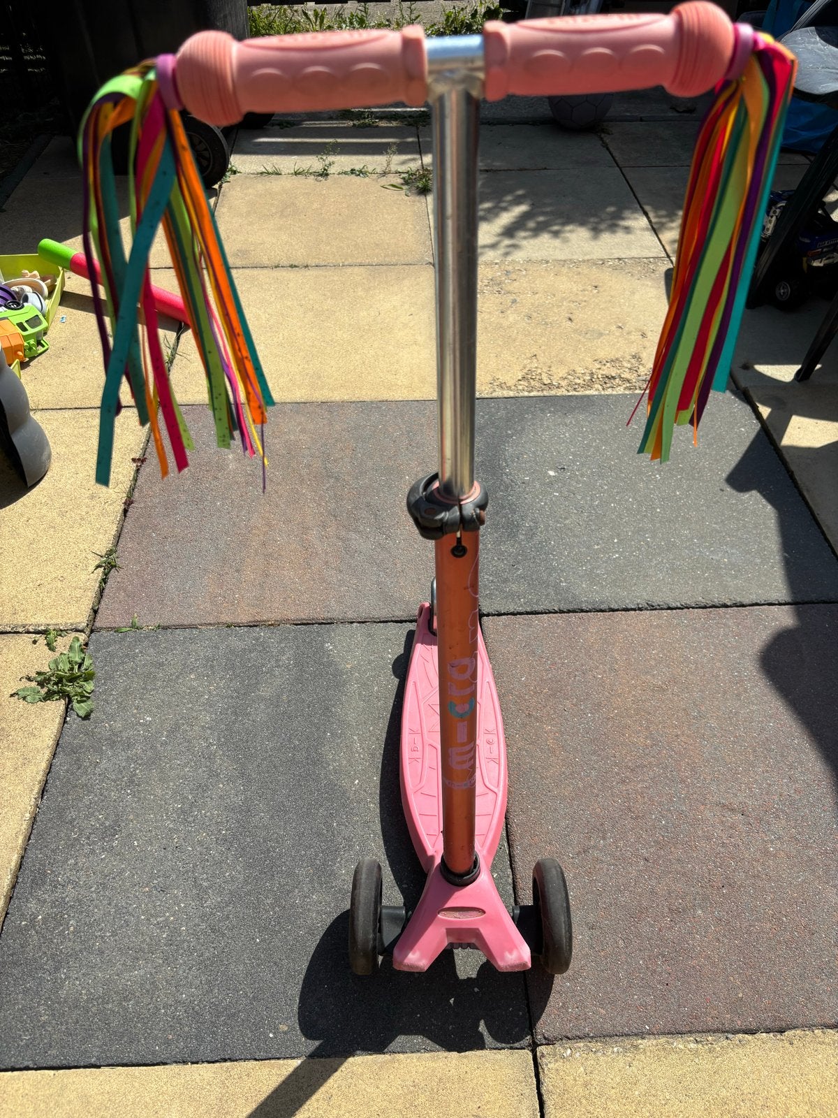 Microstep Maxi - Roze step voor kinderen, Ophalen, Gebruikt, Gewone step