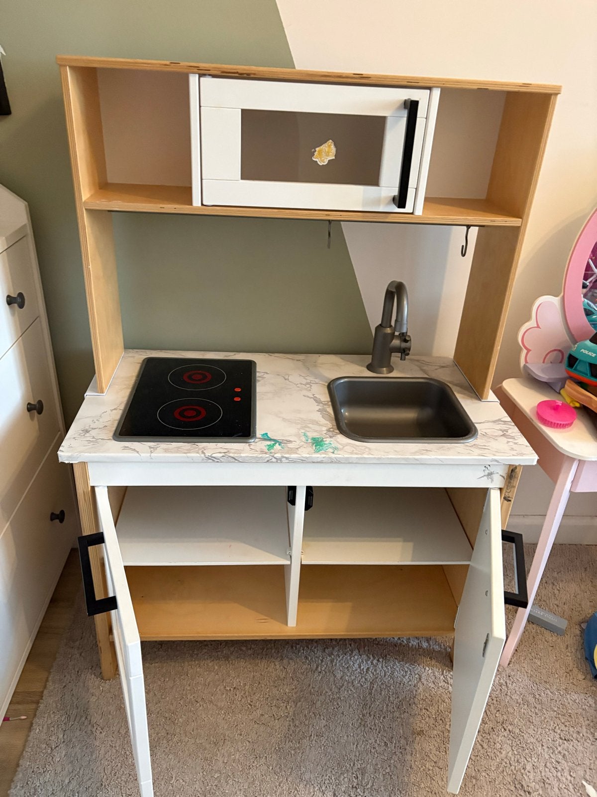 IKEA Speelkeuken met accessoires, Ophalen, Gebruikt, Hout, Speelkeuken