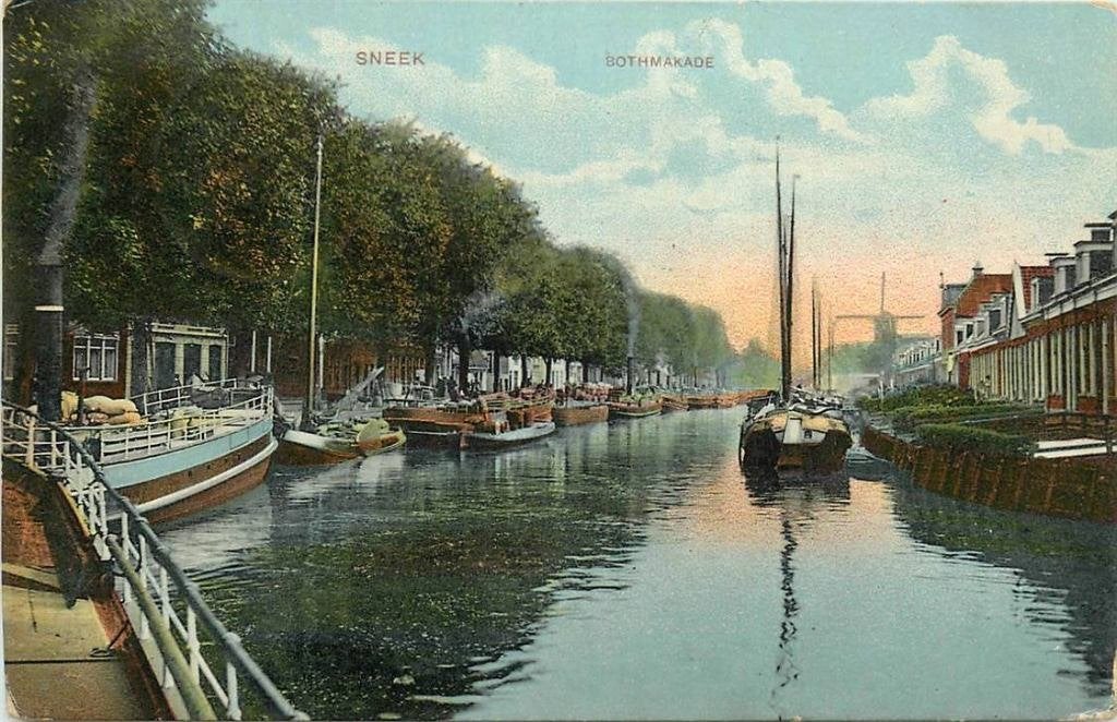 388-307-023 Sneek Bothmakade, Verzenden, Voor 1920, Friesland