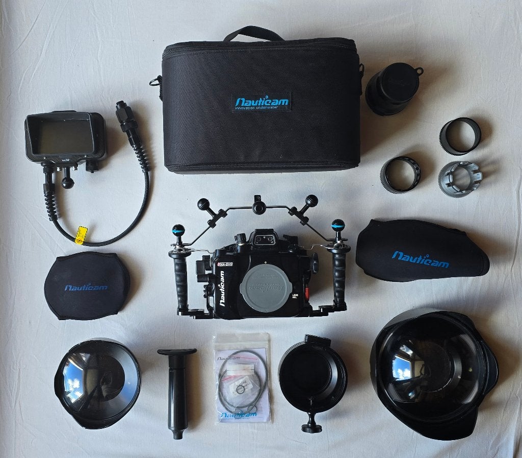 Nauticam onderwaterhuis/set Panasonic GH5 mkII, Schokbestendig, Ophalen of Verzenden, Systeemcamera, Camera