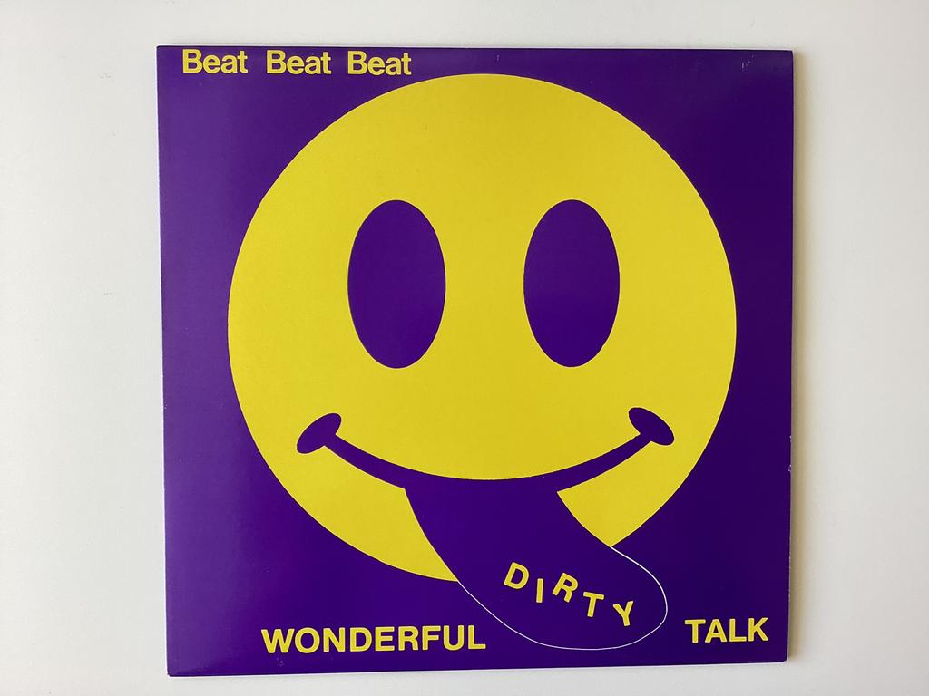 Beat Beat Beat – Wonderful Dirty Talk 12” new beat  disco, Ophalen of Verzenden, Zo goed als nieuw, 12 inch, Disco