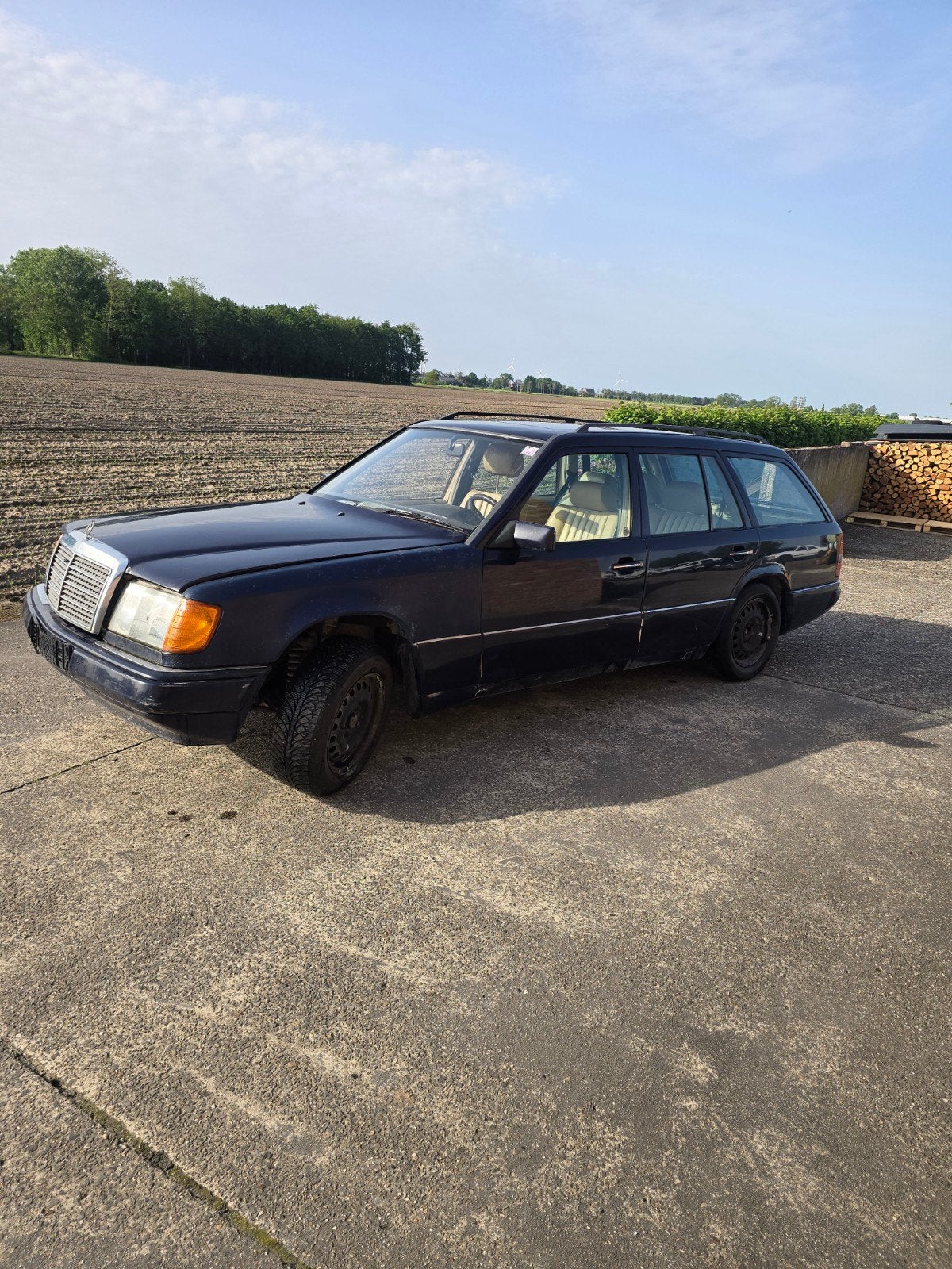 Mercedes 200td 7zitter automaat 1986, Auto's, Particulier, Te koop