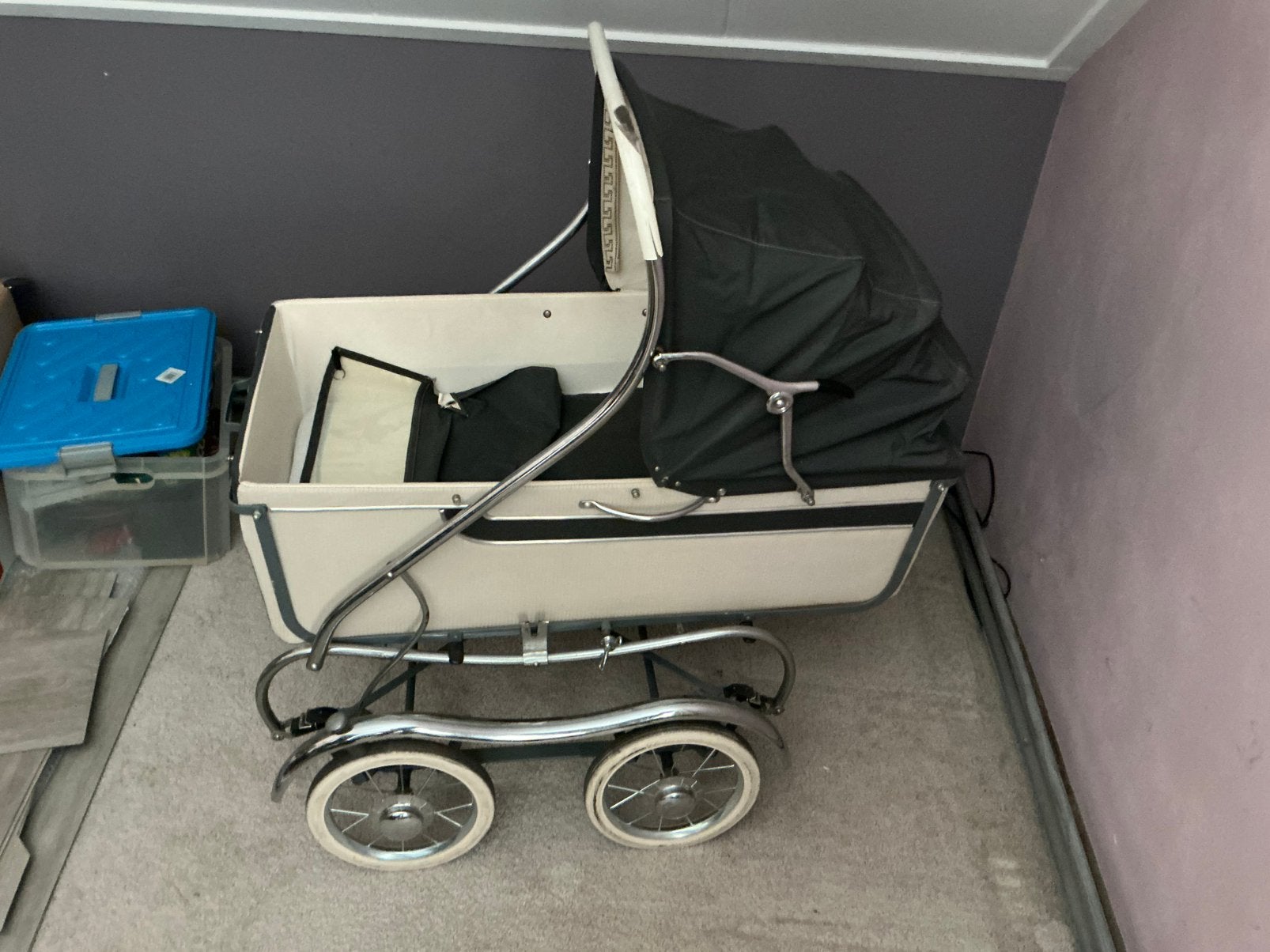 Vintage retro kinderwagen – prachtige klassieke uitstraling, Ophalen, Gebruikt, Kinderwagen, Overige merken