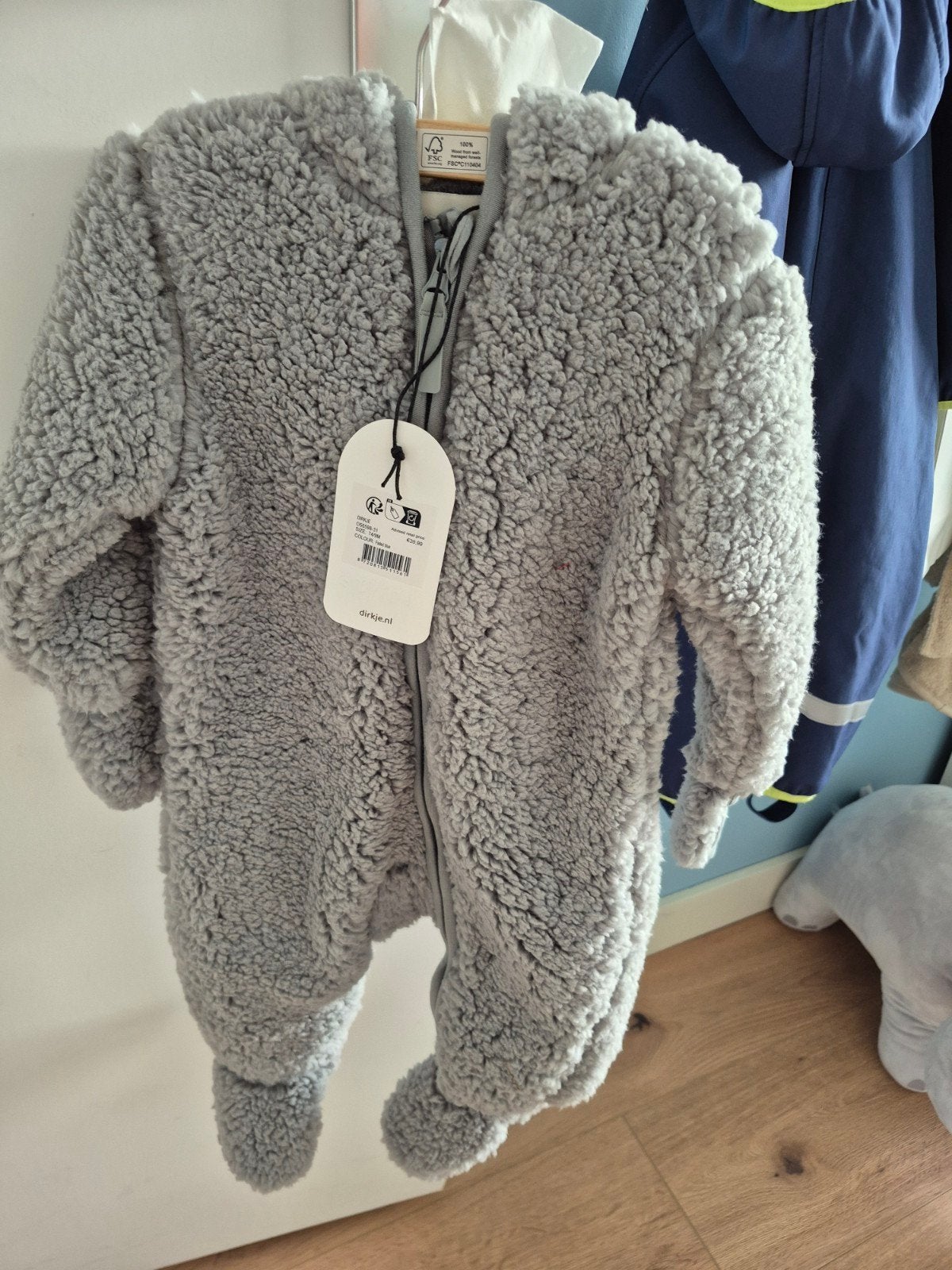 dirkje teddypak, Kinderen en Baby's, Babykleding | Maat 74, Jongetje of Meisje, Dirkje, Nieuw, Ophalen of Verzenden