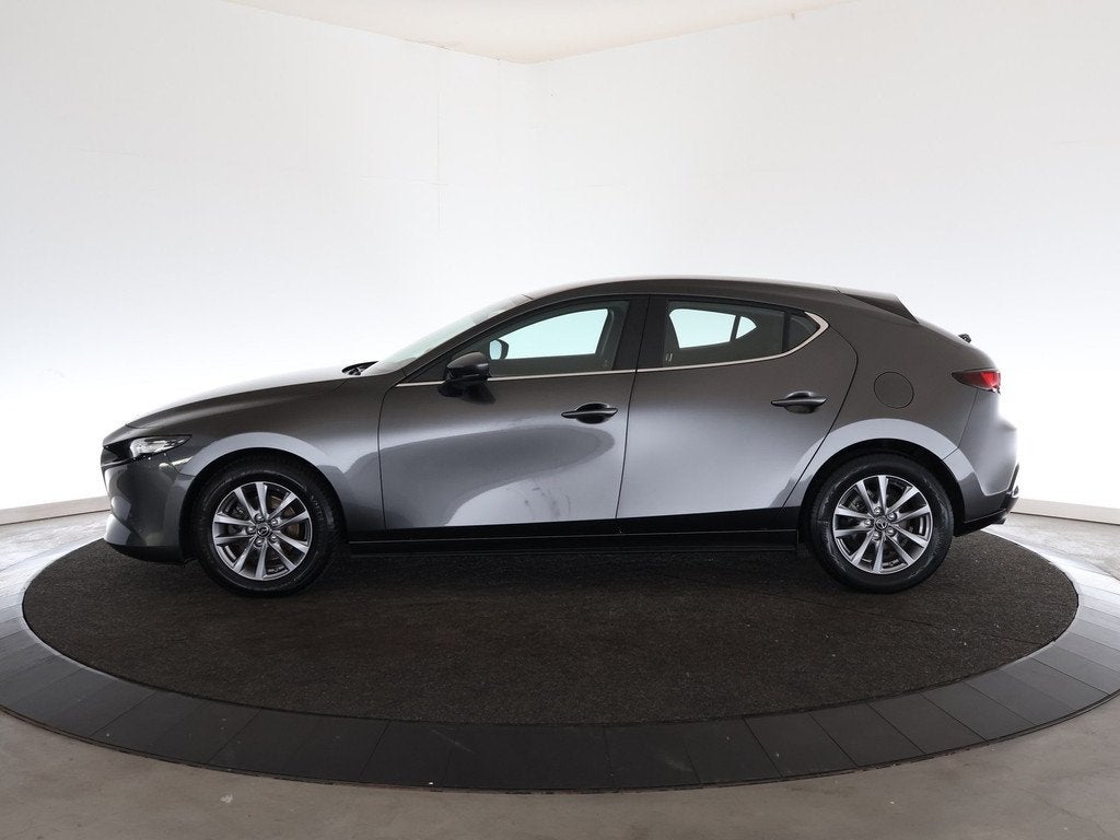 Mazda 3 2.0 e-SkyActiv-X M Hybrid 186 | Cruise | Airco |, Auto's, Mazda, 21 km/l, 1998 cc, Stof, Gebruikt