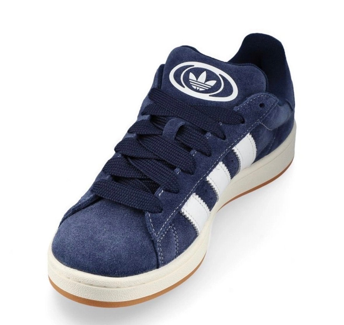 Adidas Campus sneakers - Donkerblauw suède, Ophalen of Verzenden, Zo goed als nieuw, Jongen of Meisje, Sportschoenen
