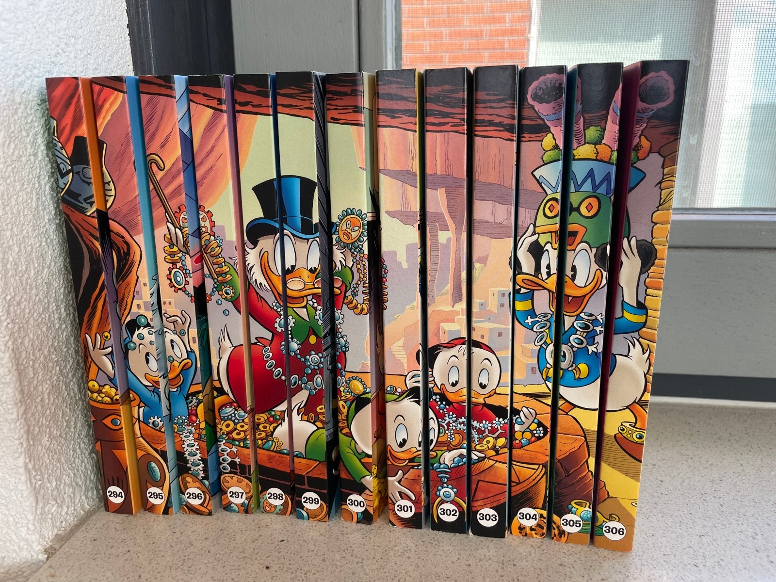 Donald Duck Pockets Serie 3 (13 stuks) - Leuke rugtekening, Boeken, Meerdere stripboeken, Ophalen of Verzenden, Zo goed als nieuw