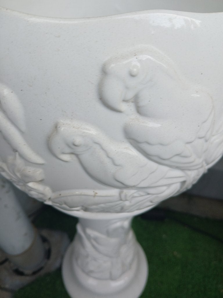 Pilaar met pot, Huis en Inrichting, Woonaccessoires | Zuilen en Pilaren, Ophalen of Verzenden, Nieuw
