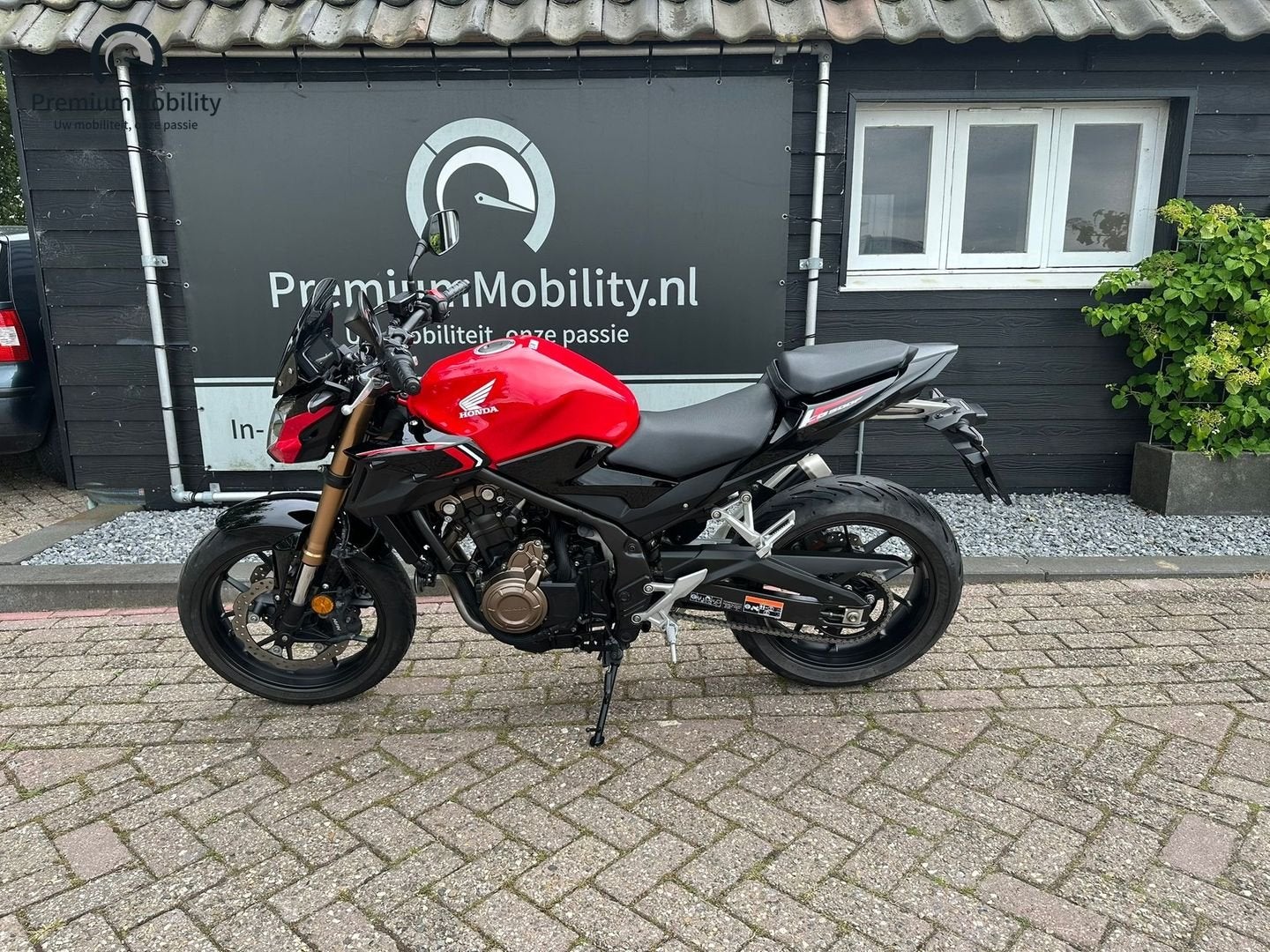 HONDA CB500F ABS (BJ 2023 / 6942 KM), 2 cilinders, HONDA, Bedrijf, Onbekend