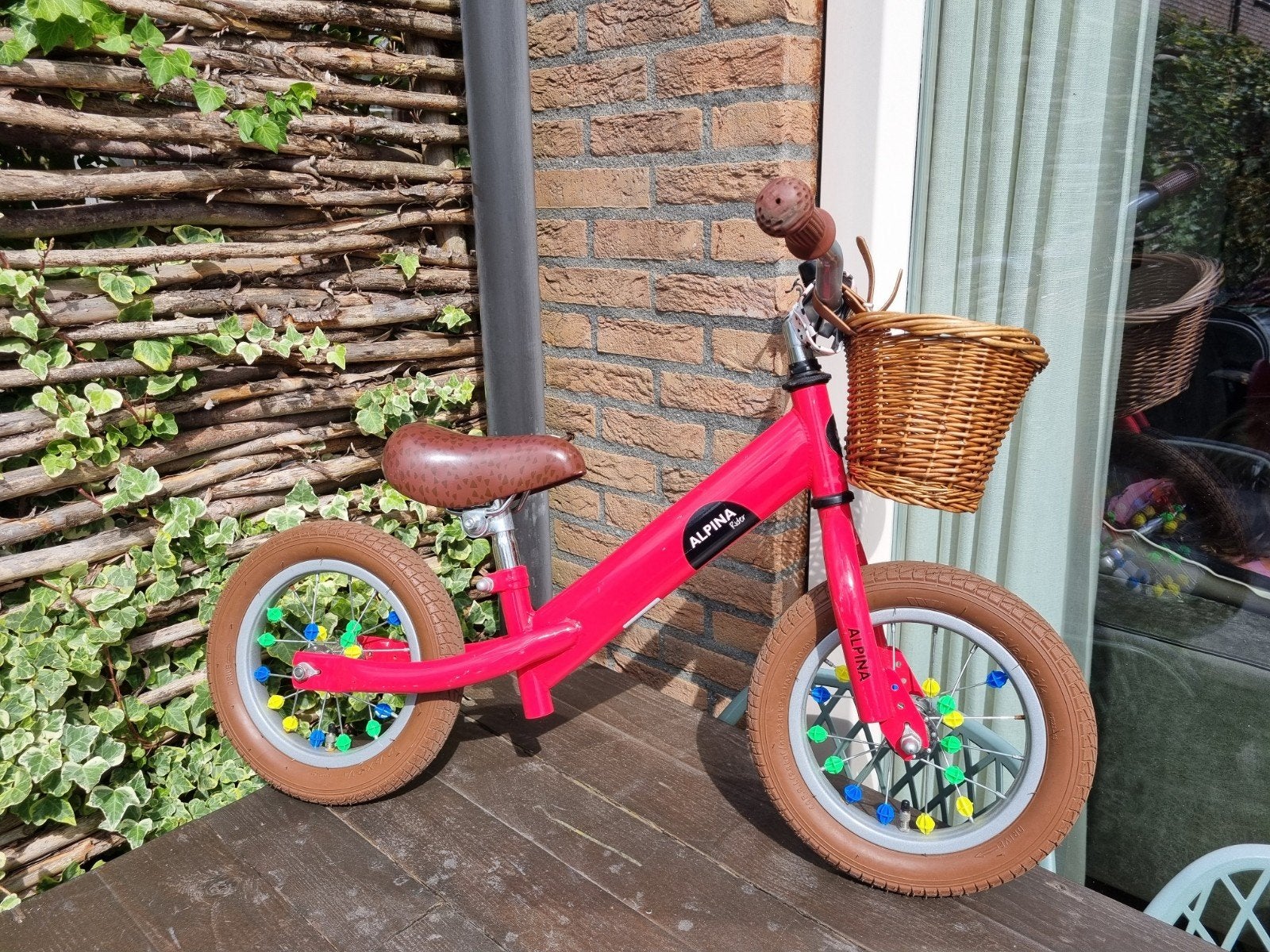 alpina rider 12 inch, Fietsen en Brommers, Fietsen | Kinderfietsjes, Ophalen, Zo goed als nieuw, Minder dan 16 inch, Alpina