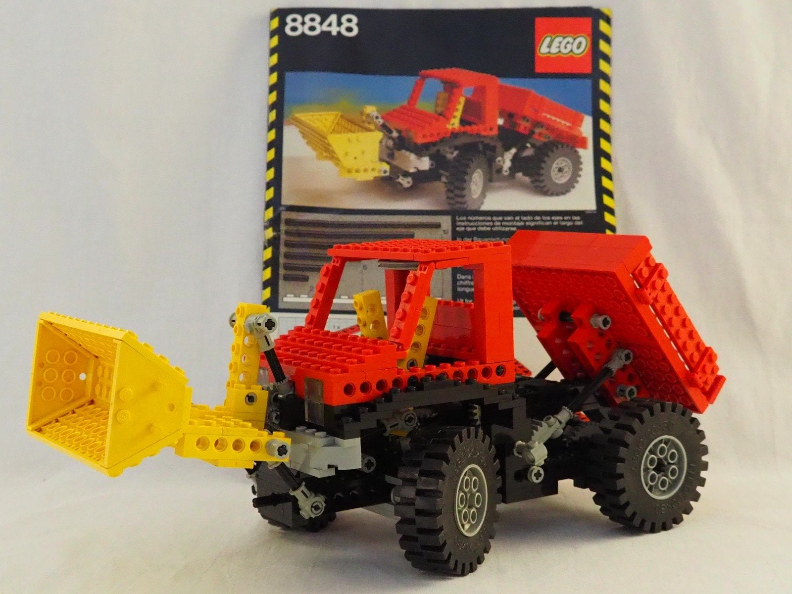 LEGO Technic 8848 Graafmachine - Vintage Set, Gebruikt, Lego, Inclusief instructies, Ophalen of Verzenden