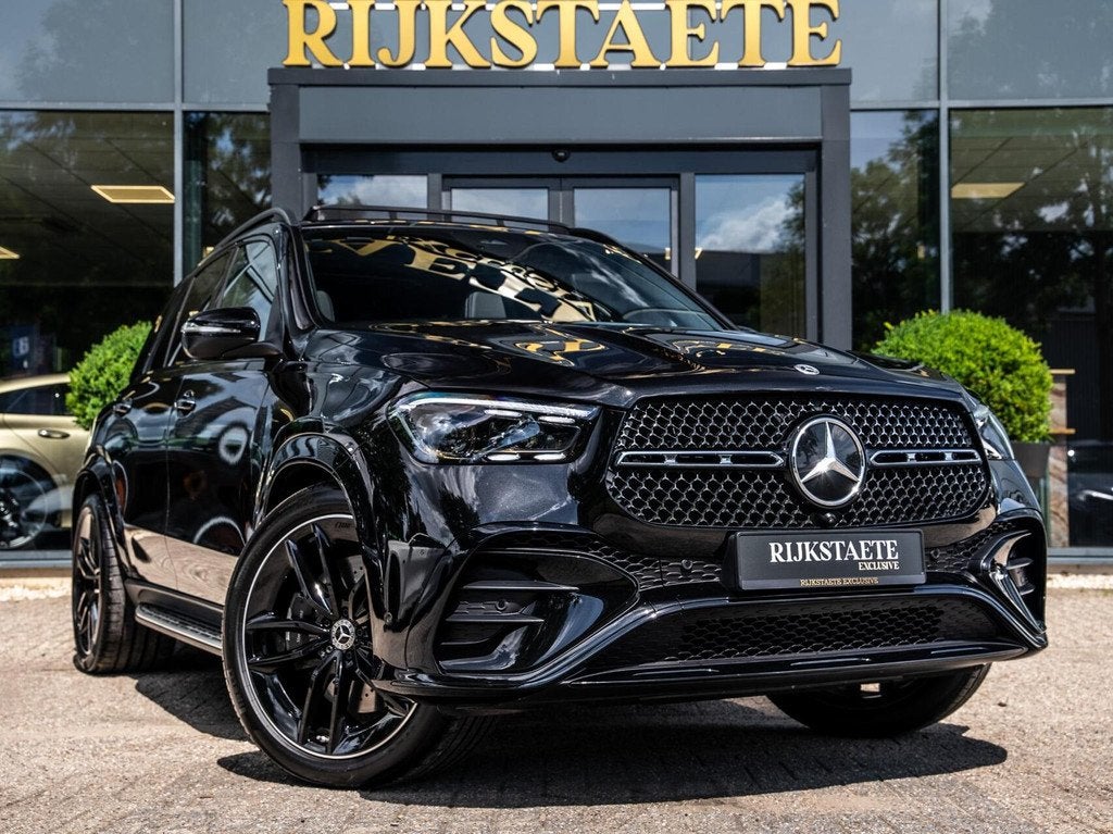 Mercedes GLE-Klasse 400e 4MATIC AMG|PANO|BURMESTER|360|22'', Auto's, Mercedes-Benz, Automaat, Gebruikt, Zwart, 4 cilinders